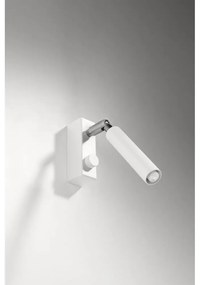 Spot alb 10x3 cm Tiden – Sollux