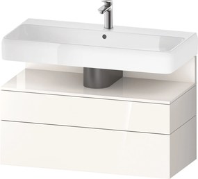 Duravit Qatego dulap 99x47x59 cm sub chiuveta pe perete alb QA4395022220010