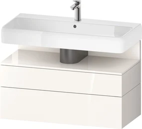 Duravit Qatego dulap 99x47x59 cm sub chiuveta pe perete alb QA4395022220010