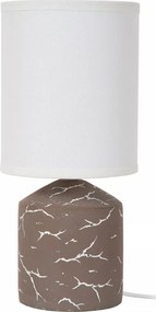 Lucide 47550/81/41 - Lampă de masă FRAN 1xE14/40W/230V maro