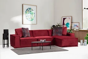 Coltar Lego Corner 9 ( L1-O1-Chl), Burgundy