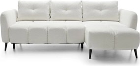 Colțar lemn masiv Apollo extensibil, 250 × 150 × 90 cm - Stânga