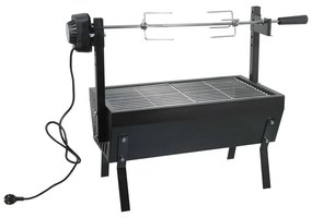 Grătar cu motor Cattara Barbecue, lungime 60 cm