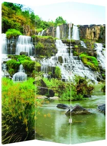 Paravan - Cascade cu plante (126x170 cm)