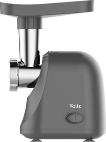 Masina de tocat carne Oliver Voltz OV51991G, 800 W, Marsarier, Accesoriu pentru rosii, accesorii de 5 si 7 mm, Otel inoxidabil, Gri inchis