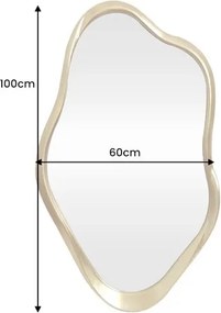 Oglinda decorativa EMBER 100cm auriu