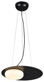 Klausen 111100 - Lustr LED PETIT 12W 230V negru pe cablu