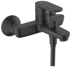 Baterie cada - dus Hansgrohe Vernis Blend monocomanda negru mat