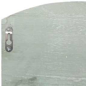 Cuier de perete, verde, 50 x 10 x 34 cm, lemn 1, Verde, 50x10x34 cm