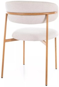 Scaun Elton D bej deschis/stejar Brego22