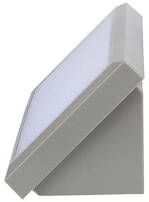 LED Aplica exterior 20W 230V 3000K IP65 gri
