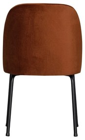 Scaune de dining cărămizii 2 buc. din catifea Vogue – WOOOD