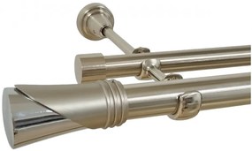Galerie fara inele DUNCAN - 25/19 - inox (Alege marime: 160 cm)