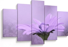 Tablou - Flori mov (150x105 cm)