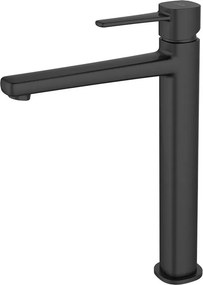 Baterie lavoar inalta Invena Glamour negru
