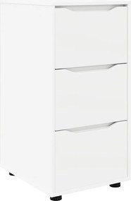 vidaXL Dulap de depozitare Alb 40 x 48 x 81 cm Lemn compozit
