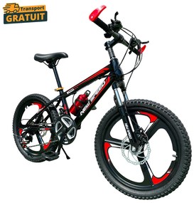 Bicicleta pentru Copii New Speed 20 inch, 21 Viteze, Frane pe Disc, Roti Magneziu, NS04