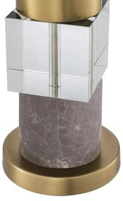 Veioza/ lampa de masa LUX Cullingham, alama antic/ gri