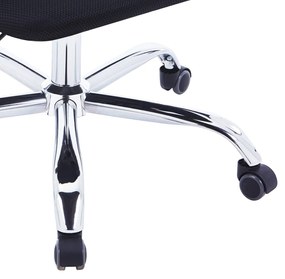 Scaun birou cu spatar din plasa, gri, material textil 1, Gri