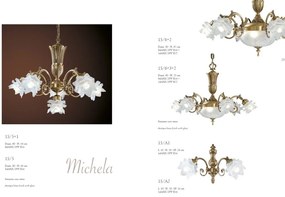 Candelabru 6 brate LUX design clasic realizat manual Michela