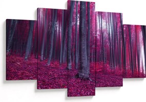 Tablou - Pădurea roz (150x105 cm)