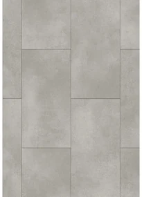 Mexen Imperial Grey prăsample de paneluri vinilice 610 x 305 mm SPC 6,5 mm, fundație IXPE 1,5 mm, 4 V-Fuga, Beton - F1154-S