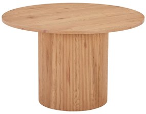 Masă de dining rotundă Boavista 120x75 cm stejar