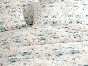 Lenjerie de pat din bumbac ELIVINE alba Dimensiunile lenjeriei: 70 x 90 cm | 140 x 200 cm