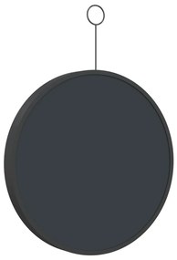 Oglinda suspendata cu agatatoare, negru, 30 cm 1, 30 cm