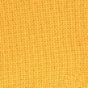 Scaune de bucatarie pivotante, 4 buc., galben mustar, textil 4, galben mustar