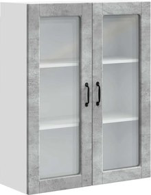 vidaXL Dulap de bucătărie Gri din beton 80 x 31 x 100 cm Lemn compozit