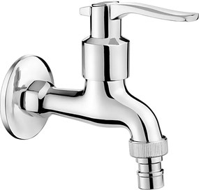 Baterie pentru chiuvetă, montare pe perete, pentru apă rece BEZ_122L