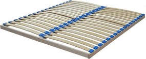 Somiera STELAR, lemn/plastic, 34 lamele, 160x200 cm