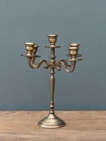 Sfesnic pentru 5 lumanari, din aluminiu, Chateau