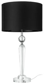 Lampă de masă Eglo 390158 PASIANO 1xE27/40W/230V negru