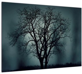 Tablou copaci în eclipsă (70x50 cm)