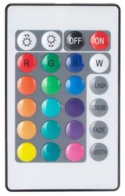 Aigostar - Bandă LED RGB reglabilă 5 m LED/24W/12/230V IP65 + telecomandă