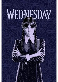 Pătură pentru copii albastru-închis din polar, fleece 100x150 cm Wednesday – Jerry Fabrics