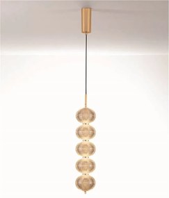 Lustra LED suspendata deosebita design modern KLELIA
