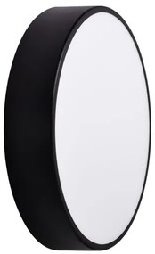 Plafonieră pentru baie CLEO 2xE27/24W/230V d. 40 cm neagră IP54