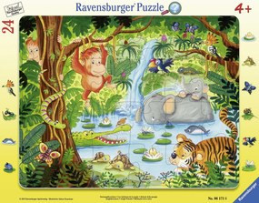 PUZZLE TIP RAMA JUNGLA, 24 PIESE - RAVENSBURGER (RVSPC06171)