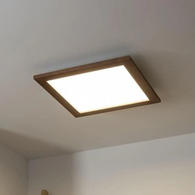 Brilagi - Corp de iluminat LED dimabil SLIMFRAME WOOD LED/36W/230V 49,5x49,5 cm + telecomandă
