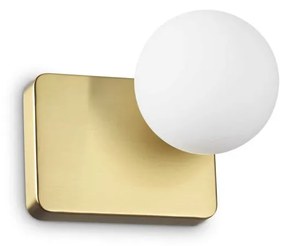 Aplica de perete design modern Penta ap1 auriu/alb