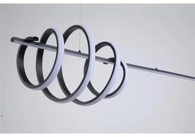 Searchlight 22510BK - Lustru suspendat pe cablu SWORD, LED dimerizabil, 40W/230V, 3000K