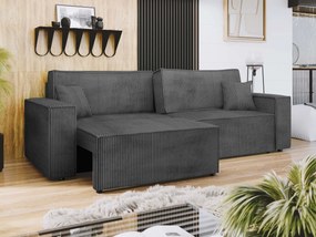 Canapea extensibilă Stosono (Gri) (cu sp. depozitare). 1105623
