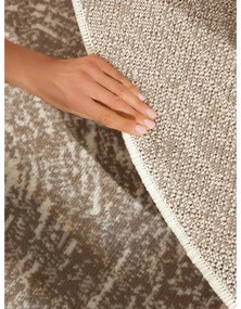 Covor bej-crem rotund ø 160 cm Gloria Cavallo – Hanse Home