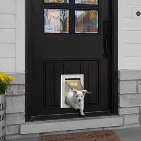 PawHut usa basculanta pentru pisici si caini, 25,2x6,5x34,2cm | AOSOM RO