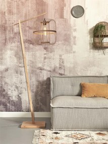 Lampa de podea eco din bambus Hokkaido L 38cm, natur