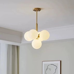 Lustra Lissa, 5 globuri, gold