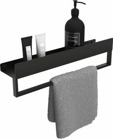 Etajera negru mat Rea SF01 45 cm